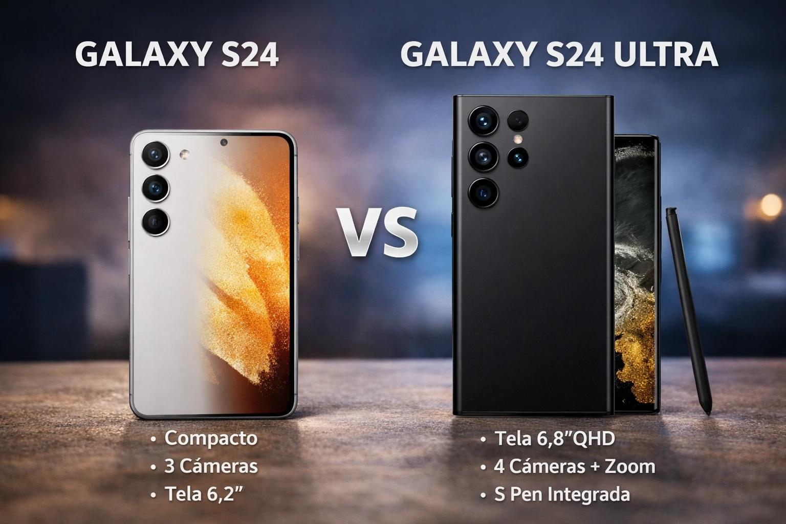 Galaxy S24 vs S24 Ultra