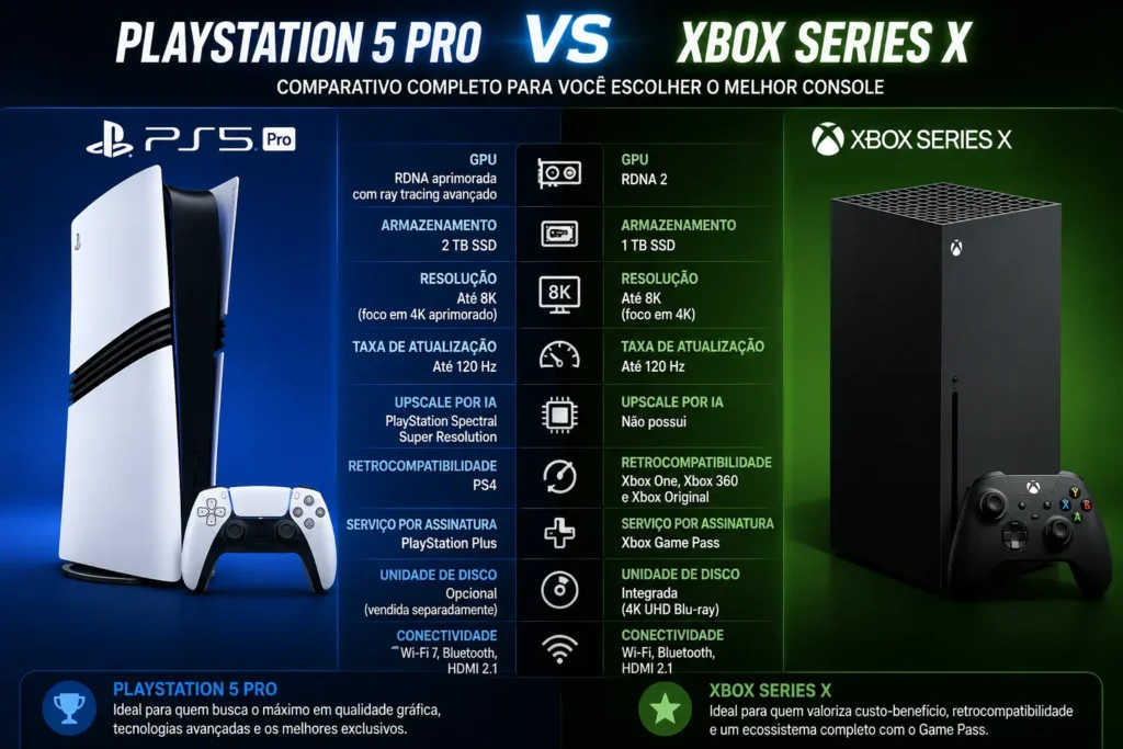 PS5 Pro vs Xbox Series X