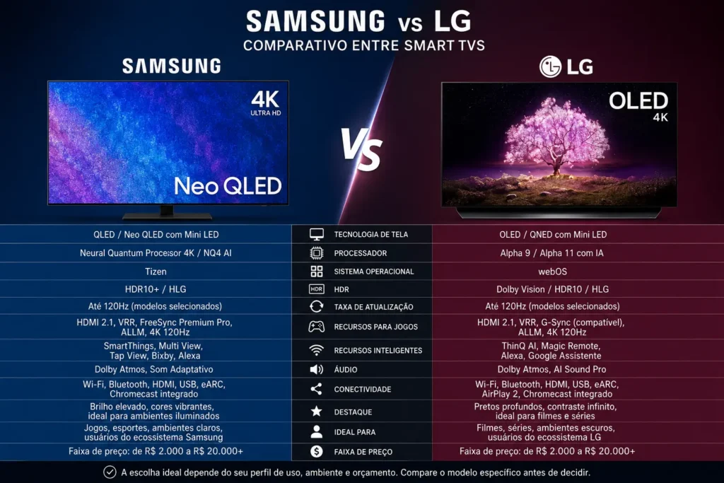 Samsung vs LG